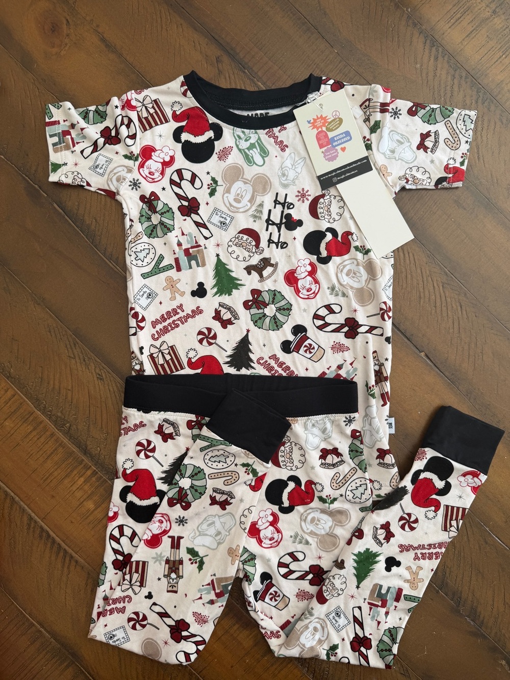Disney Christmas Bamboo Pajama Set